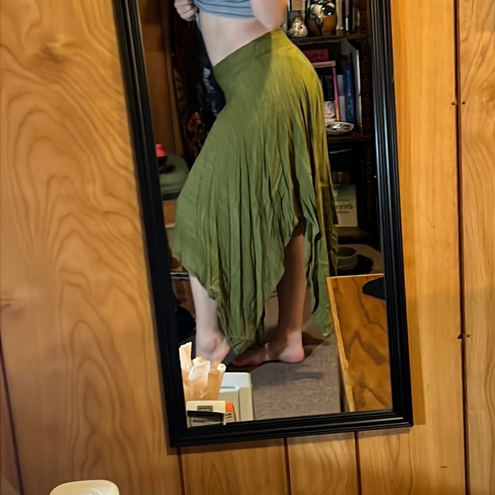 Fairy hippy flowy layer skirt